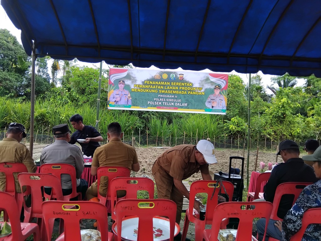 Acara Penanaman Perdana Swasembada Pangan